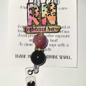 Hand Crafted Multicolor RN Key Holder